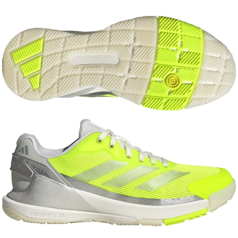 Adidas Crazyquick LS Padel W lucid lemon dames 2025