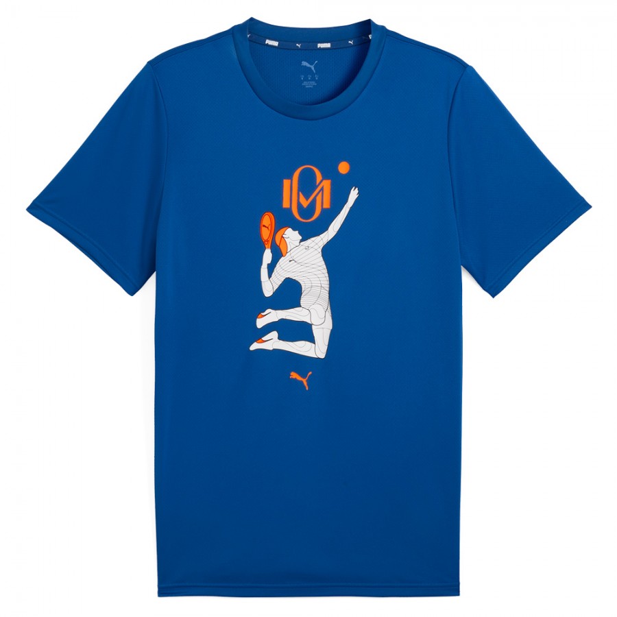 Puma Camiseta Individual Momo Graphic Blauw
