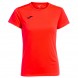 Joma Combi Vrouwen fluorescerend koraal T-shirt