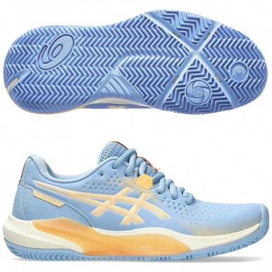 Asics Gel Challenger 15 Padel stone wash orange glow dames 2025