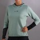 Endless Breath Line bosgroene hoodie