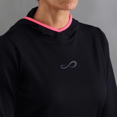 Endless Breath Line zwart groen hoodie