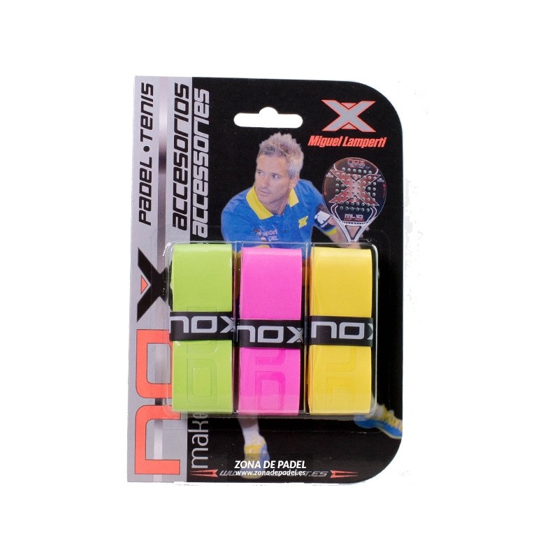 3 Overgrips Nox Colores 3 Overgrips Nox Colores