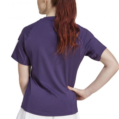 Adidas Club paarse T-shirt
