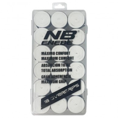 Overgrips Enebe effen x 18 wit