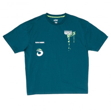 Lok Ullu Oversized groene T-shirt