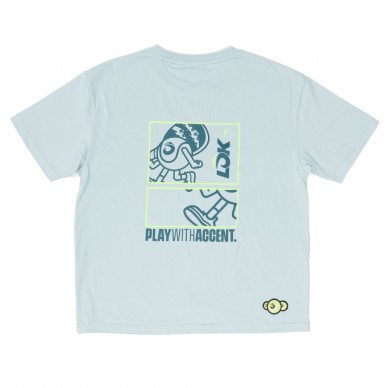 Lok Ashur oversized mintgroen T-shirt