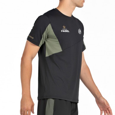 Bullpadel Pocate zwarte T-shirt