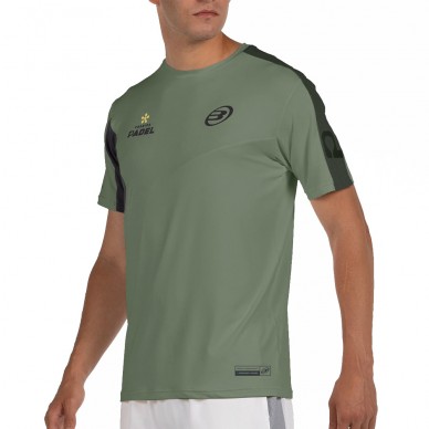 Bullpadel Pocate kaki T-shirt