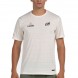 Bullpadel Prilep in ecru kleur T-shirt