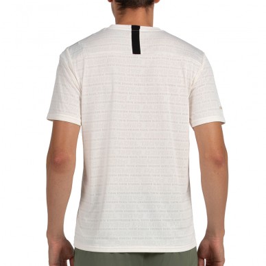 Bullpadel Prilep in ecru kleur T-shirt