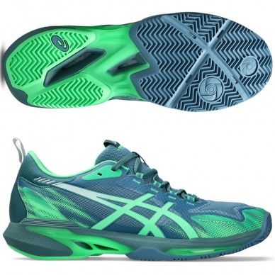 Asics Sonicsmash FF saba blue vital green heren 2026