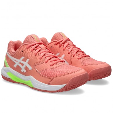 Asics Gel Dedicate 8 Padel guava white dames 2026