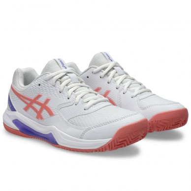 Asics Gel Dedicate 8 white guava dames 2026