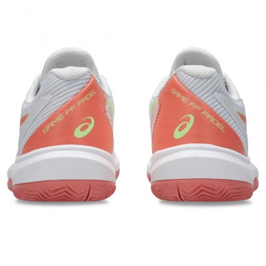 Asics Game FF Padel white guava dames 2026