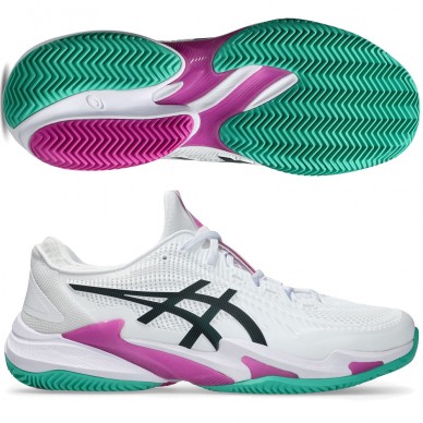 Asics Court FF3 Clay white digital sakura heren 2026