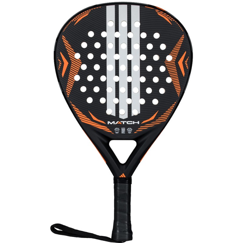 Adidas Match zwart oranje 2026