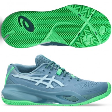 Asics Gel Resolution X Padel saba blue cool grey heren 2026