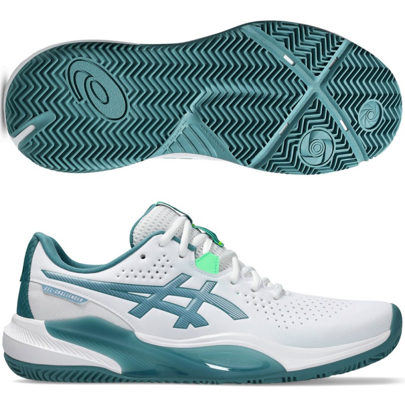 ASICS Gel Challenger 15 Padel White Misty Pine 2026