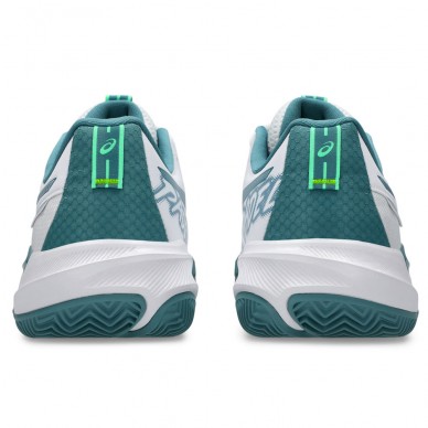 Asics Gel Challenger 15 Padel white misty pine heren 2026