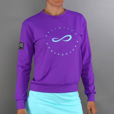 Endless Inner Tech violet sweatshirt