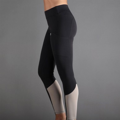 Endless Lift HW 7/8 zwarte delave leggings