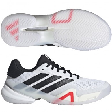 Adidas Barricade 14 M Clay white black lucid red heren 2026