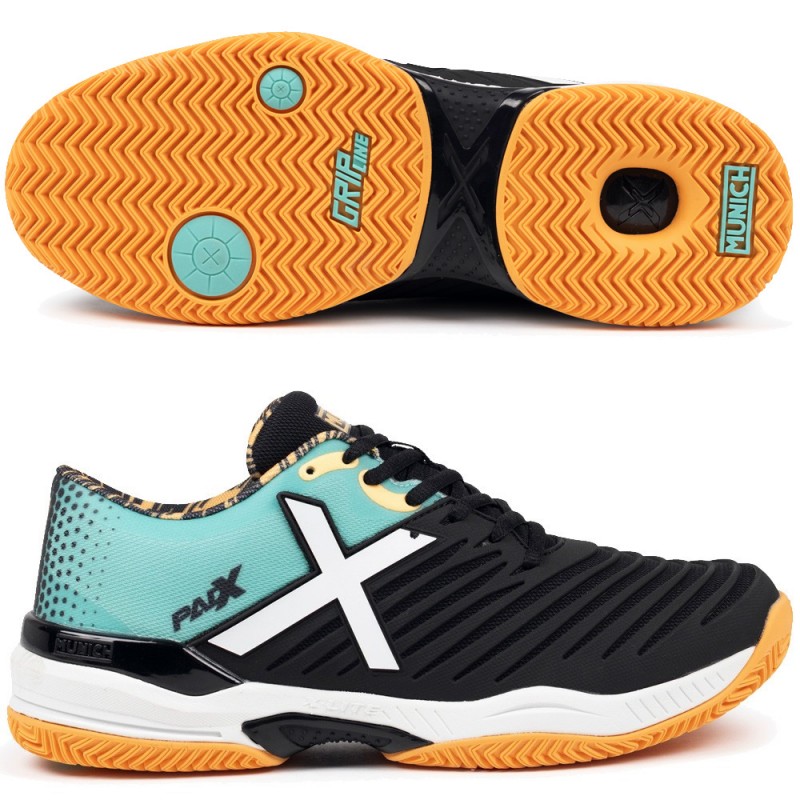 Munich PADX 61 Padel green black heren 2026