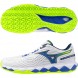 Mizuno Wave Enforce Tour 2 CC white dazzling blue heren 2026