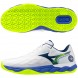 Mizuno Wave Enforce Court CC white dazzling blue heren 2026
