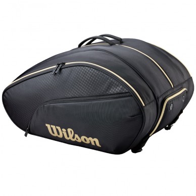 Wilson Padeltas Defy V1 zwart goud 2026