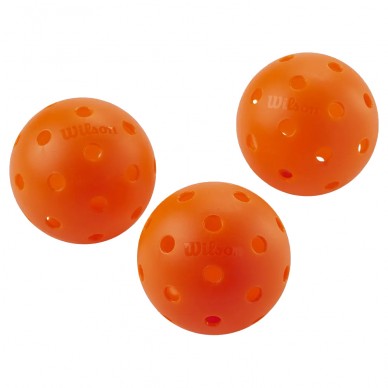 Wilson Pickleballballen TRU 32 Indoor 3 Pack oranje