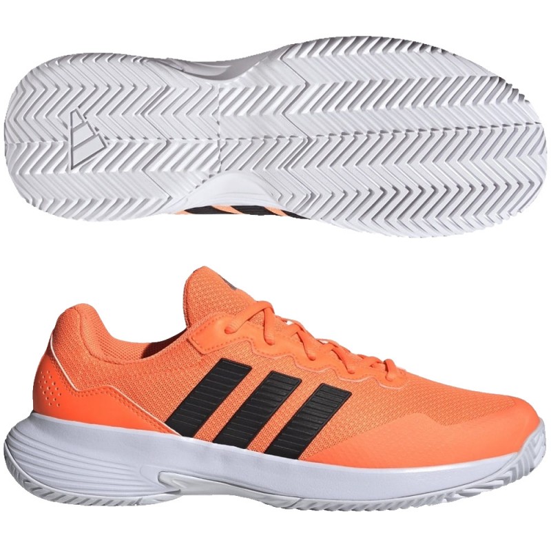 Adidas Gamecourt 2 M lucid orange heren 2026