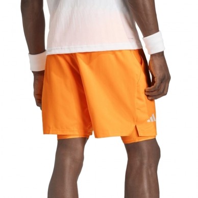Adidas Club 2IN1 oranje short