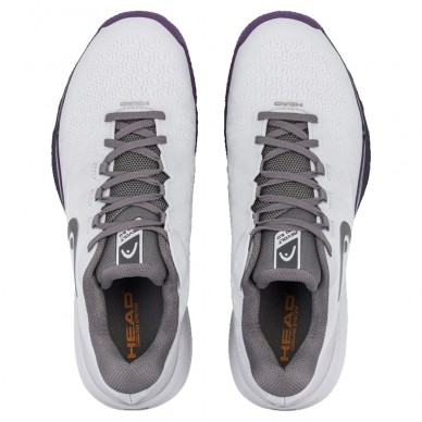 Head Revolt Pro 5.0 Clay Men light grey purple night heren 2026