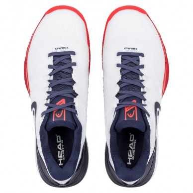 Head Revolt Pro 5.0 Clay Men white navy heren 2026