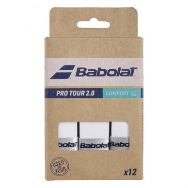 Overgrips Babolat Pro Tour 2.0 x 12 wit