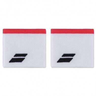 Babolat polsbandjes Logo wit rood