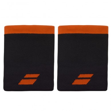 Babolat polsbandjes Logo Jumbo zwart rood