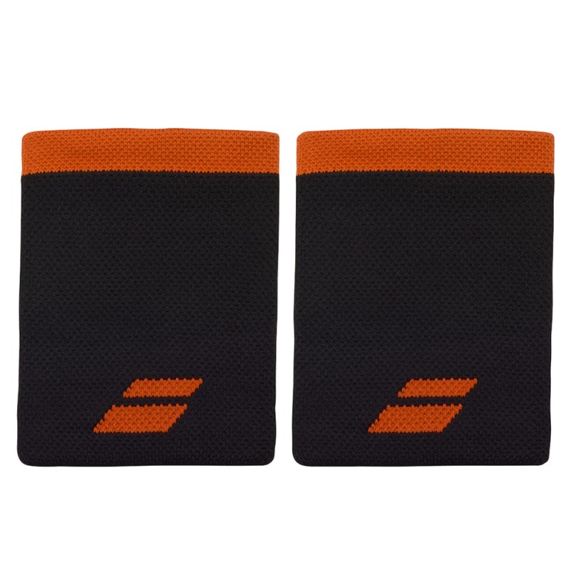 Babolat polsbandjes Logo Jumbo zwart rood