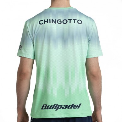 Bullpadel Chingotto 26V zuur groen T-shirt