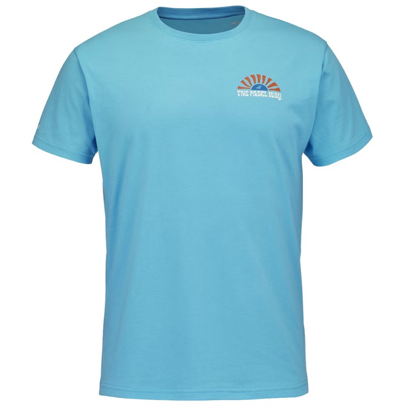 Babolat Perf Cotton Tee blauw t-shirt