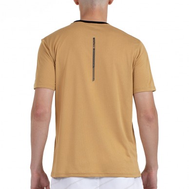 Bullpadel Cheles oker gemêleerd T-shirt