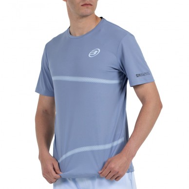 Bullpadel Cheles blauw schaduw T-shirt