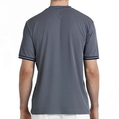 Bullpadel Torreme marineblauw bicolor T-shirt