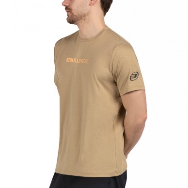 Bullpadel Coledil oker gemêleerd T-shirt