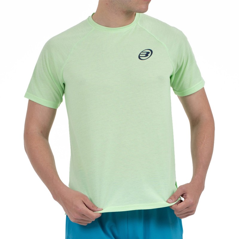 Bullpadel Montse acid lime mêlee groen T-shirt