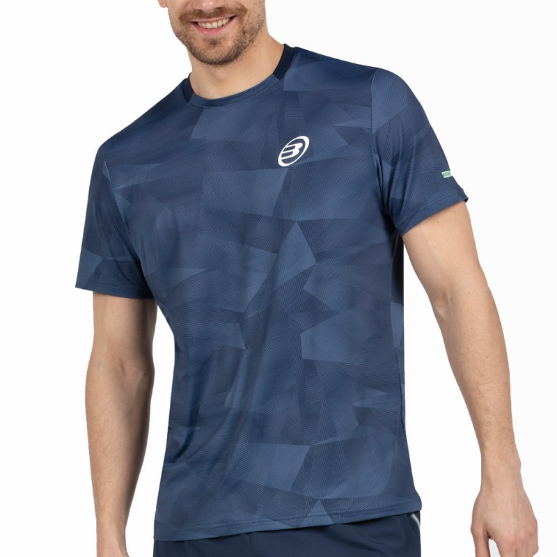 Bullpadel Manin diep oceaanblauw T-shirt