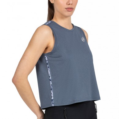 Bullpadel Palacel diep oceaan gemêleerd T-shirt