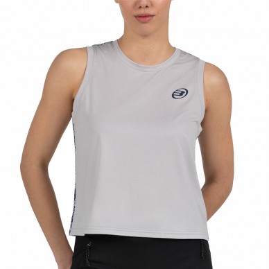 Bullpadel Palacel zandkleurig gemêleerd T-shirt